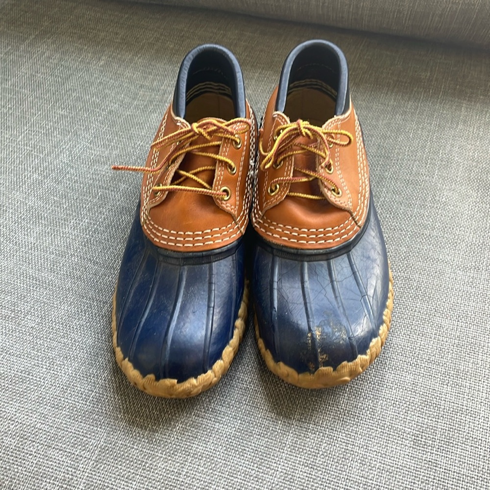 Vintage LL Bean Short Duck Boots 8